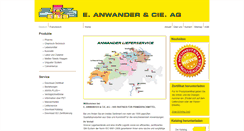 Desktop Screenshot of anwa.ch